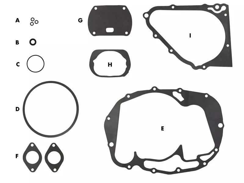 Gasket Kit (Service) | Honda CL360 / CJ360 / CB360