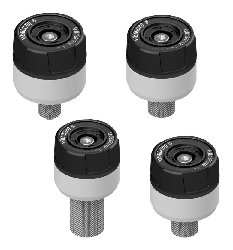 GB Racing Front and Rear Axle Slider Set Ducati Streetfighter V2 / Panigale V2 / Monster V2 / Multistrada V2 2025-2026