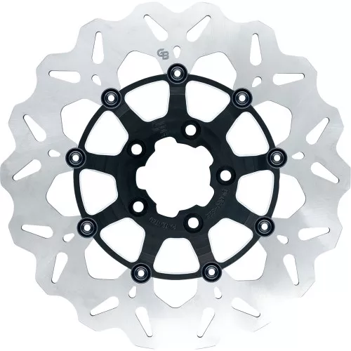 GBrakes 11.8" Wave Front Brake Rotor for Harley