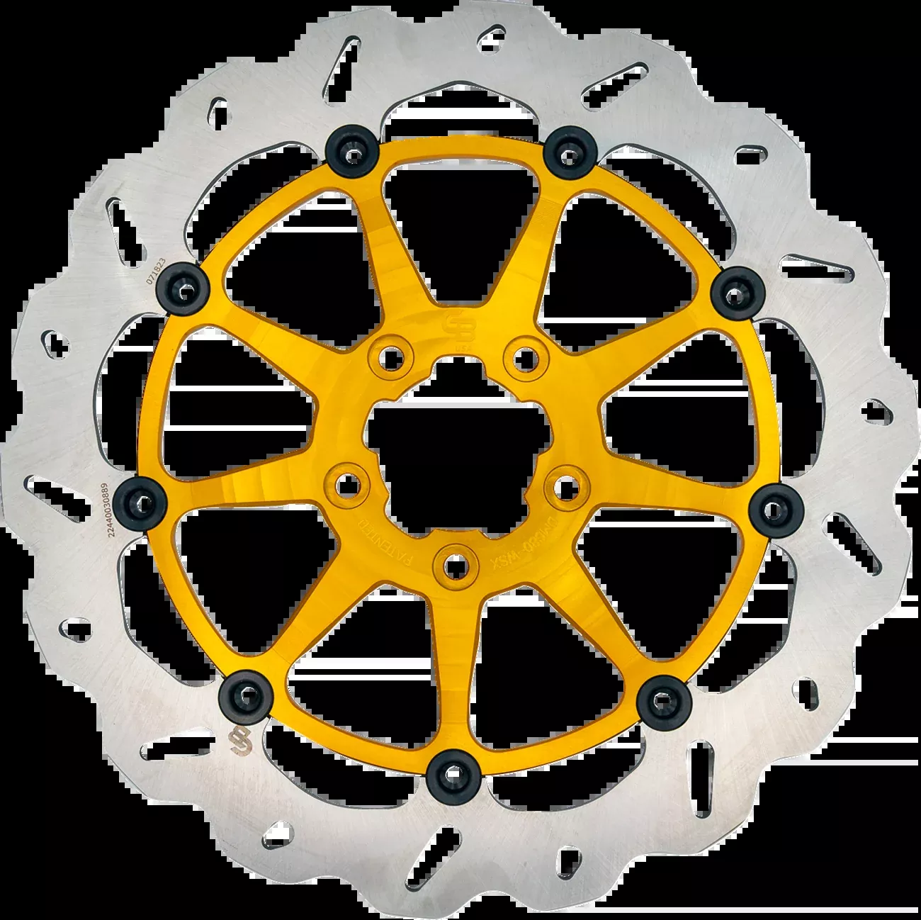 GBRAKES Brake Rotor - Front - Gold DF680CWSX-G