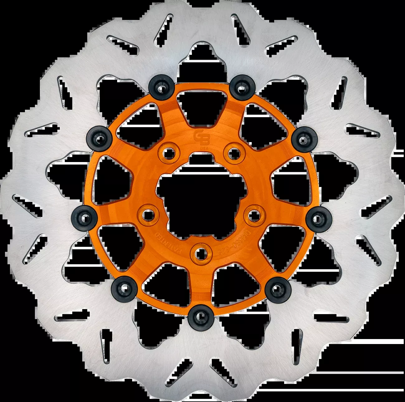 GBRAKES Brake Rotor - Front - Orange DF835CW-O