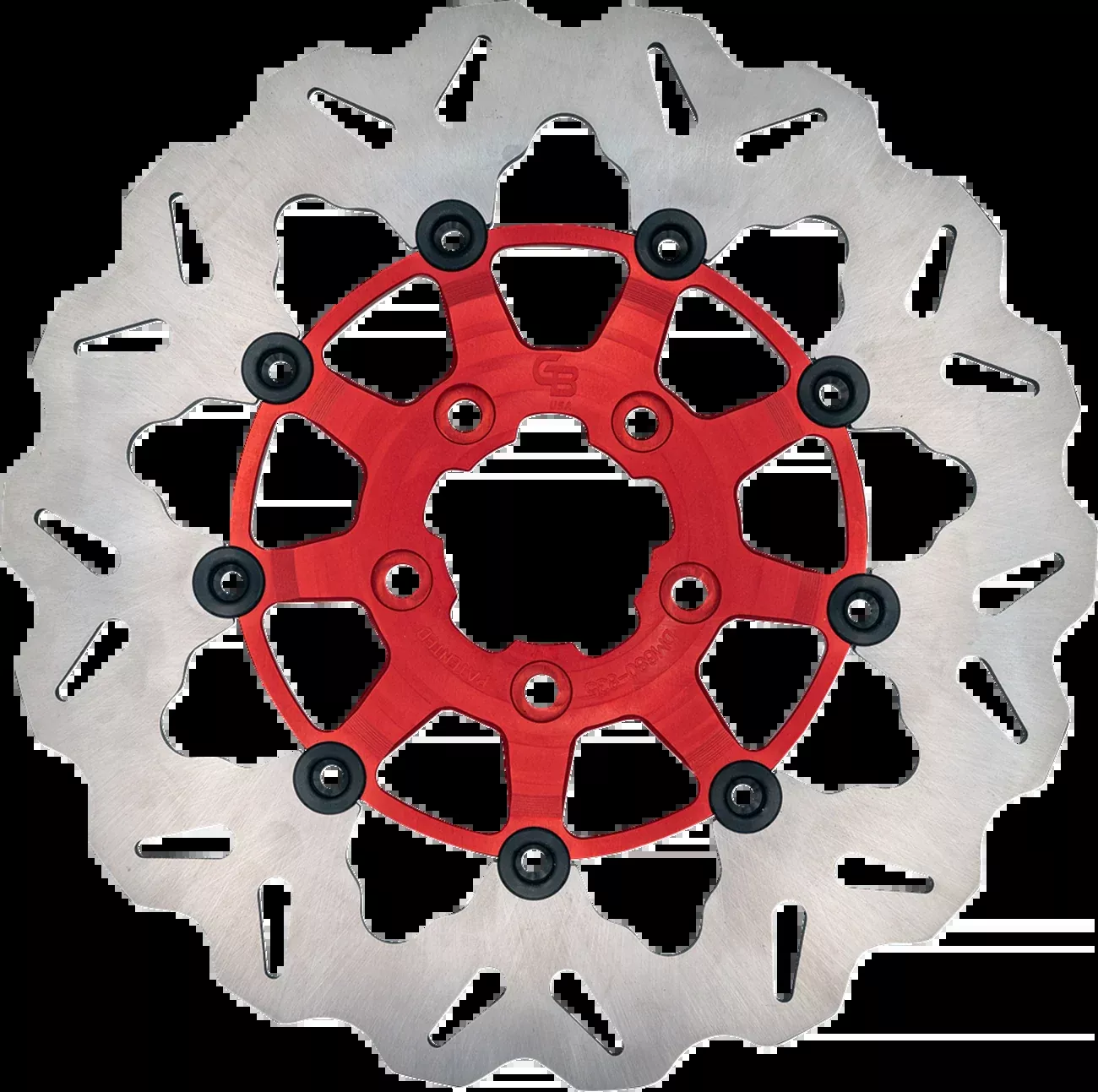 GBRAKES Brake Rotor - Front - Red DF835CW-R