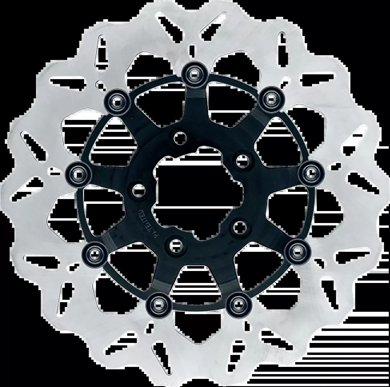 GBRAKES Brake Rotor - Rear - Black GBDU002
