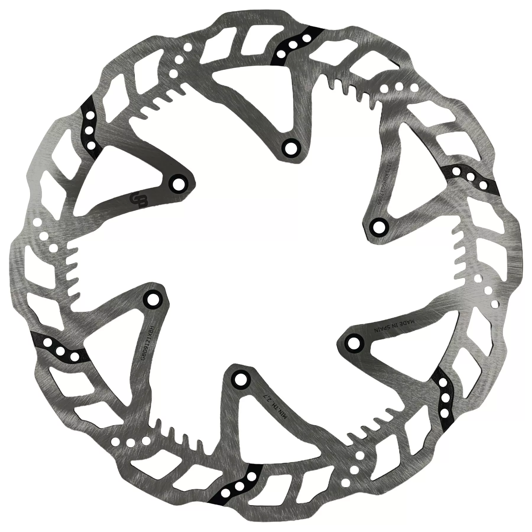 GBrakes Front Solid Mount Wave Rotor W / Bracket GBDOS231 / GBDOS230