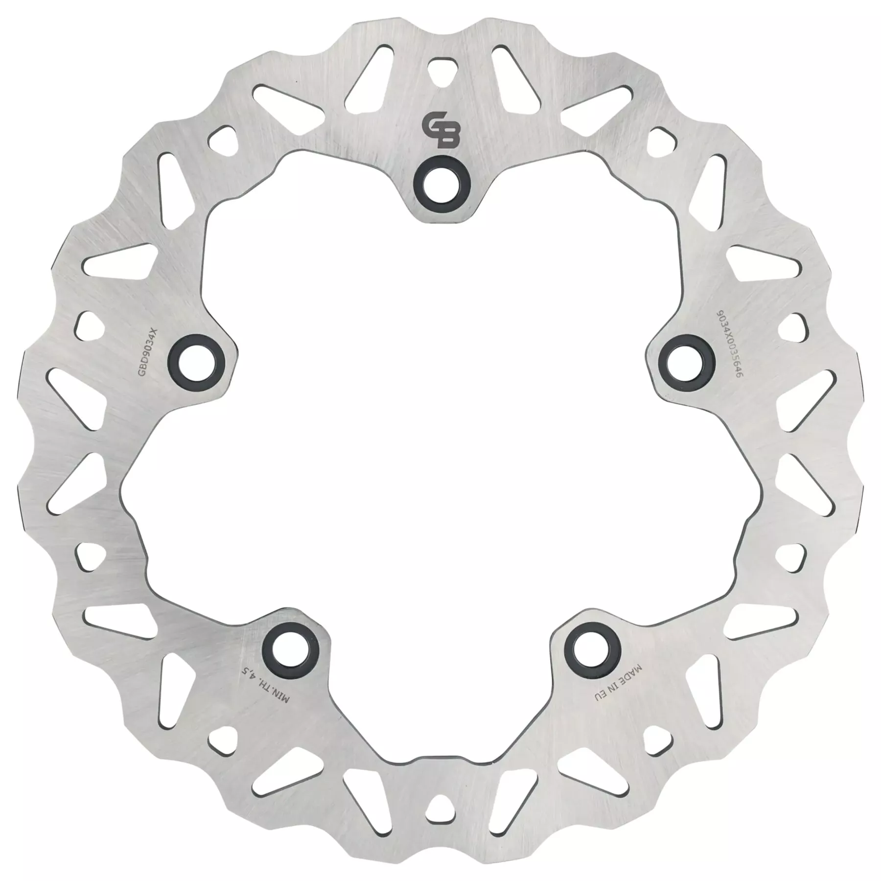GBrakes Rear Solid Mount Wave Rotor GBD9034X