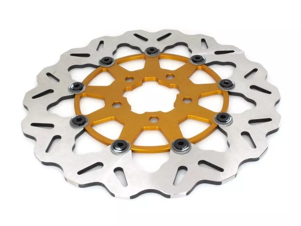 GBRAKES WAVE GOLD BRAKE ROTORS FRONT HARLEY MODELS 00-26
