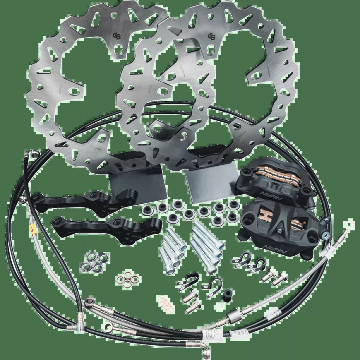 GBrakes Wraith Brake Kit - '15-'23 Harley-Davidson Road Glide