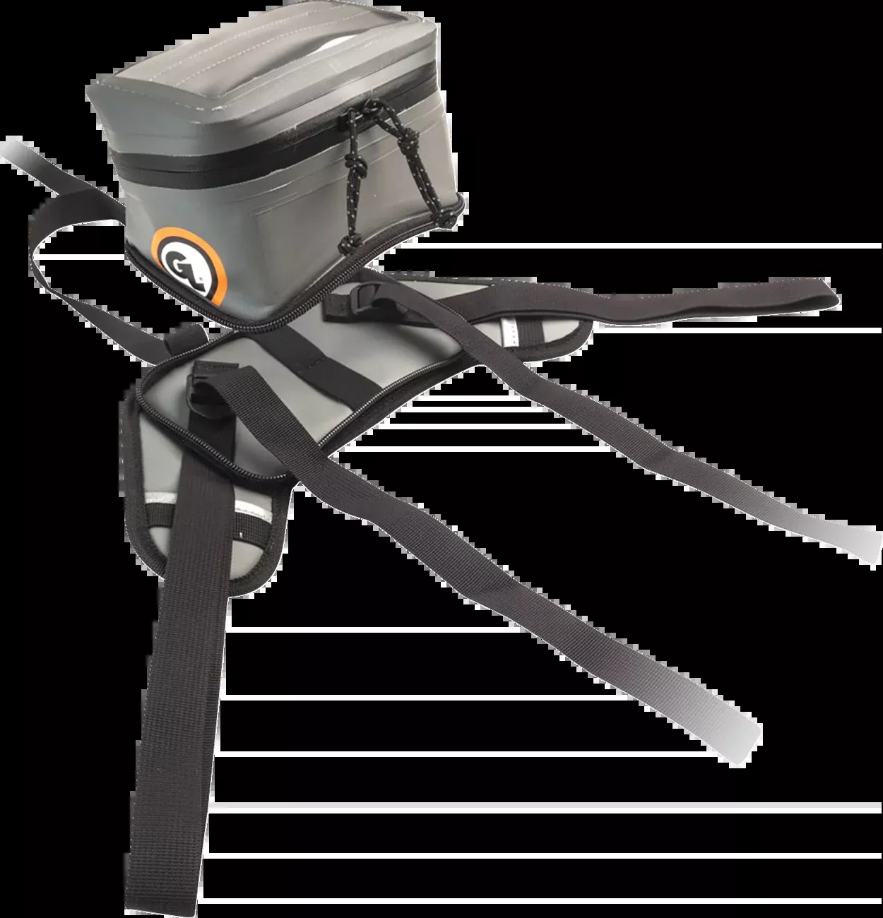 GIANT LOOP Buckin' Roll Tank Bag™ - Gray BNR20-G