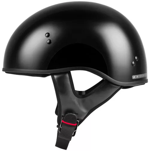 GMAX GM-45S Solid Motorcycle Half Helmet