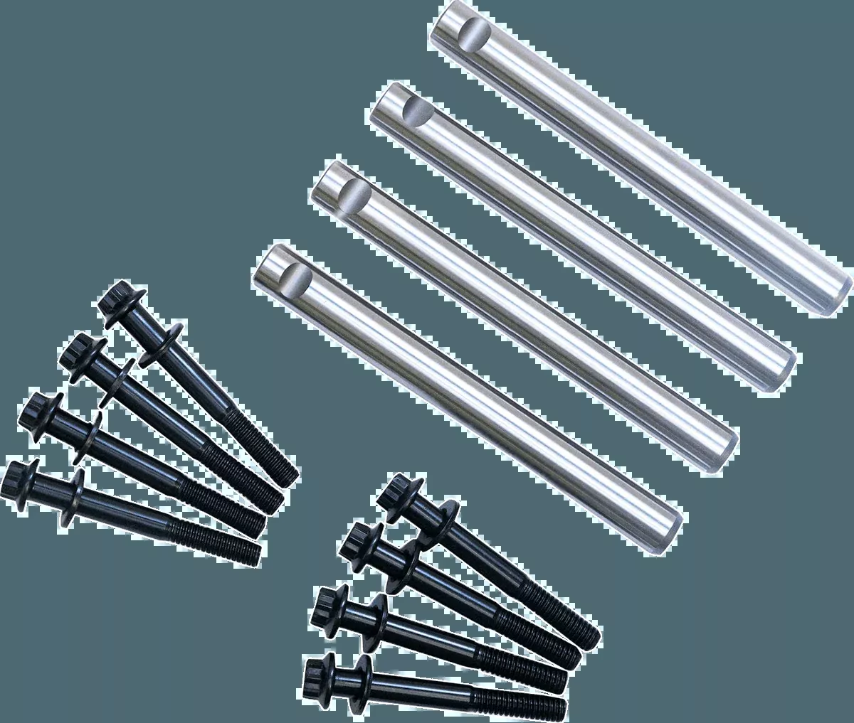 Gorilla Rocker Shafts and Bolt Kit / Twin Cams
