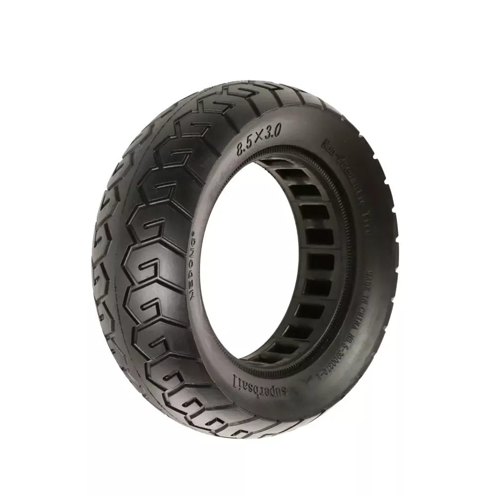 Green Line 8.5×3.0 Solid eScooter Tire | Street Tread