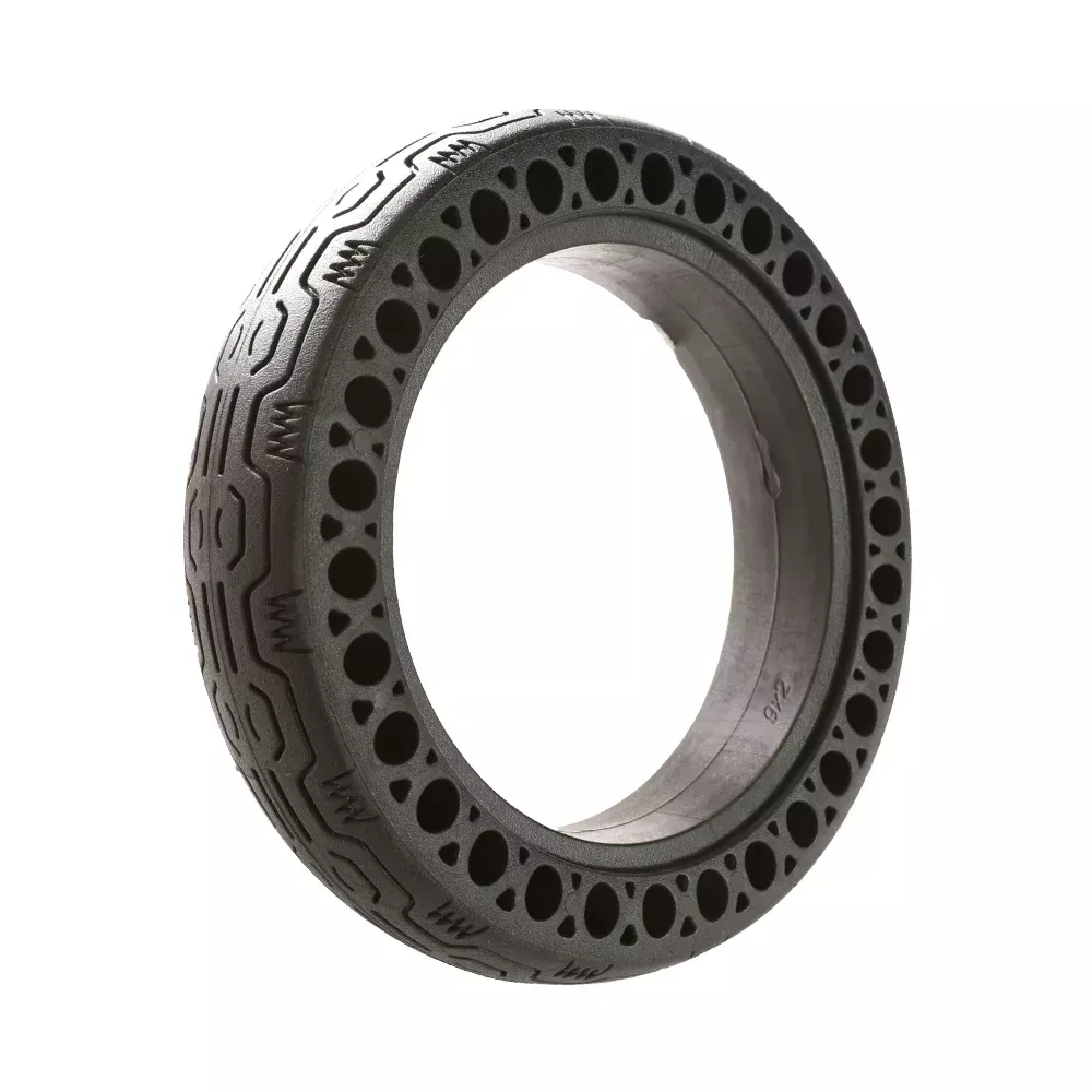 Green Line 9x2.0 Solid Honeycomb eScooter Tire | No Flats