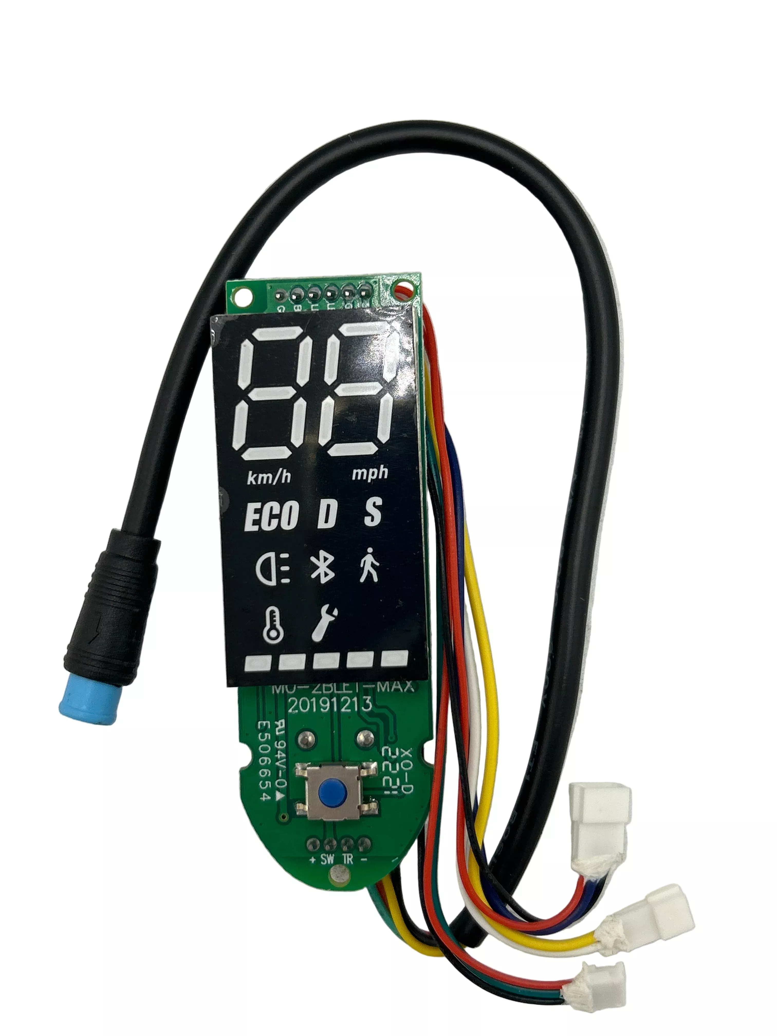 Green Line Digital Dashboard Display; Segway Ninebot Max G30