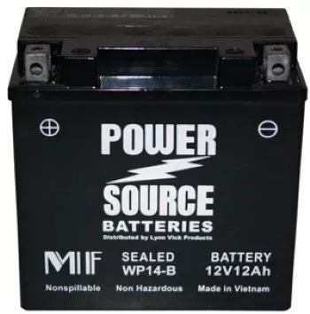 Harley Davidson 65948-00 Replacement Battery - WP14-BS