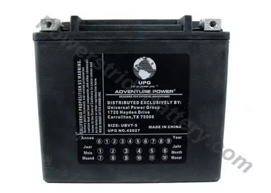 Harley-Davidson 65991-82B Replacement Battery - UBVT-5
