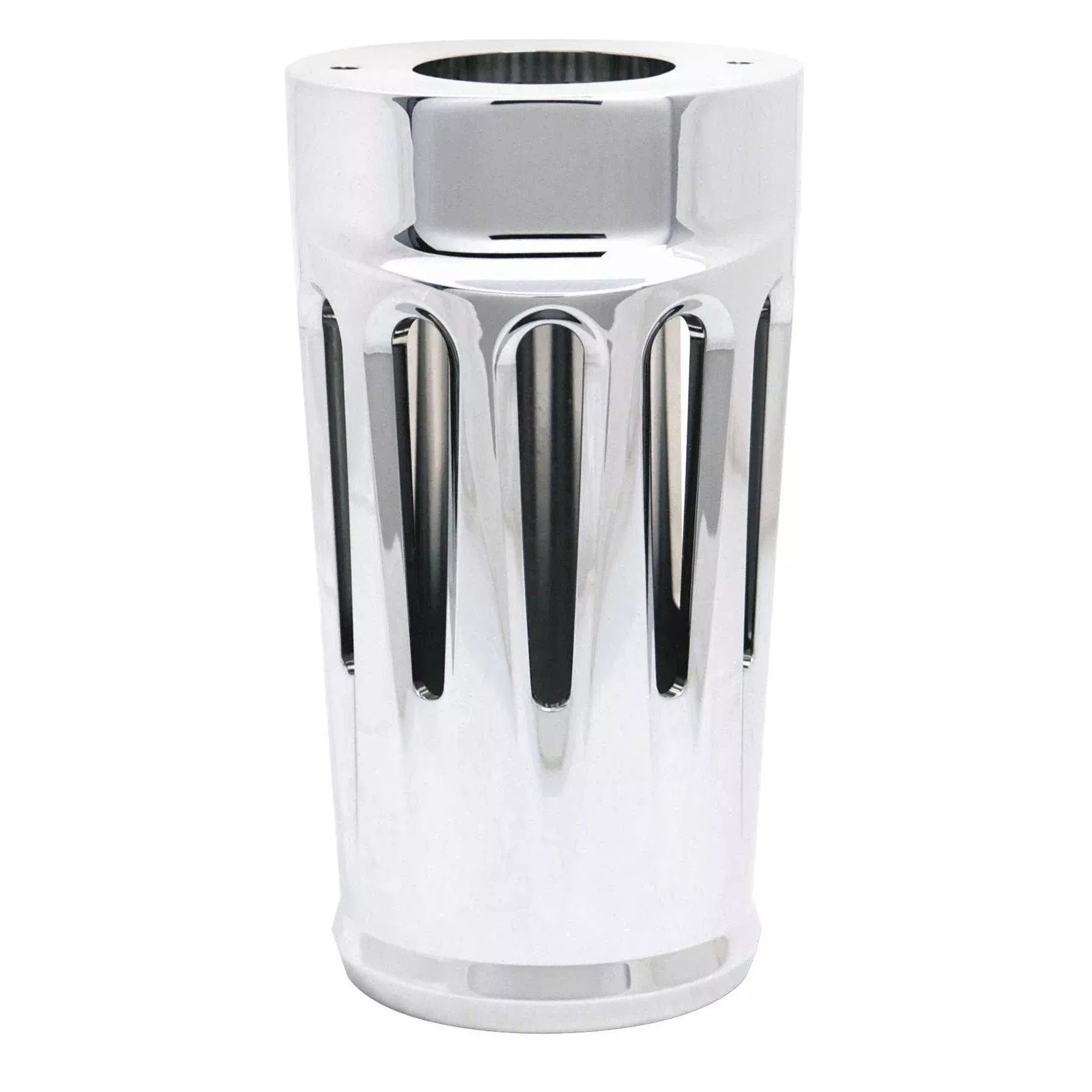Harley FLHX Street Glide 2006-2013Deep Cut Fork Boot Covers Chrome by Arlen Ness