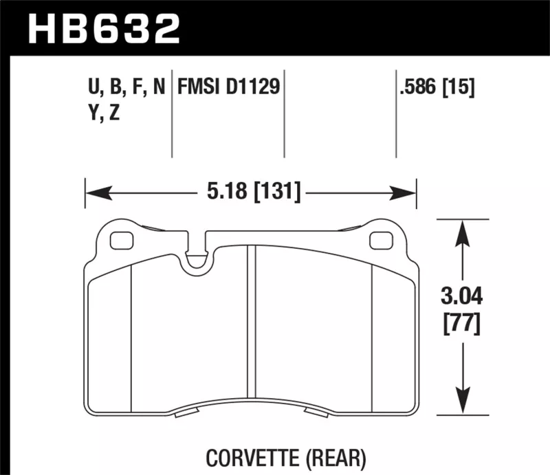 HAWK LTS Brake Pads