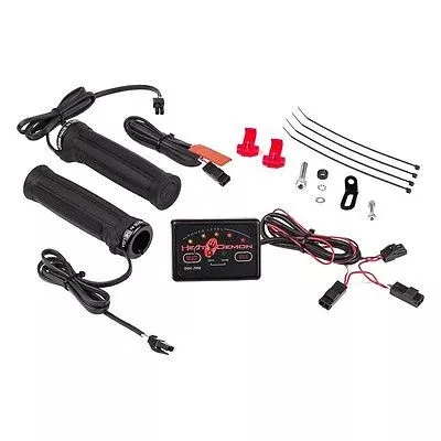 Heat Demon ATV Clamp On Heated Handlebar Grips with Dual Zone Controller