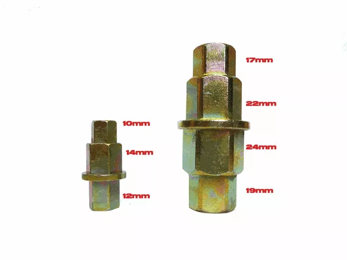 Hex Axle Tool Set 10,12,14,17,19,22 & 24mm