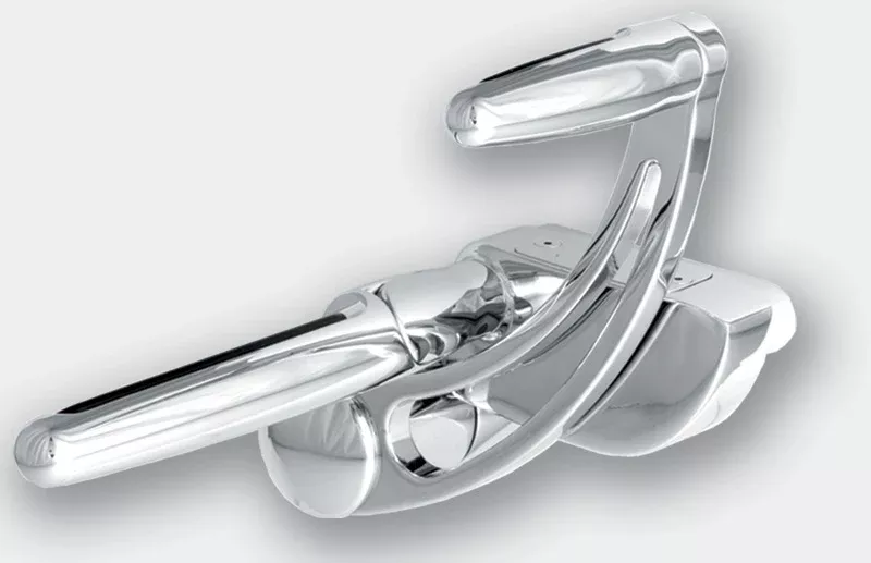 HHI Forward Controls Chrome Slotted Harley M8 Softail 18-up