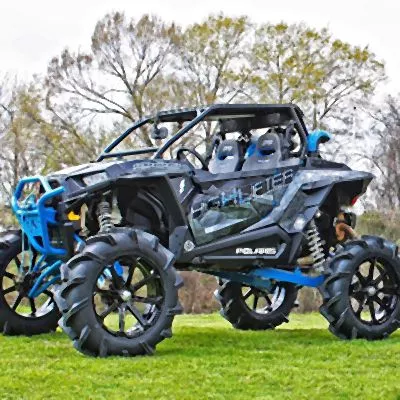 High Lifter 8″ Blue Big Lift Kit Without Trailing Arms For Polaris Models