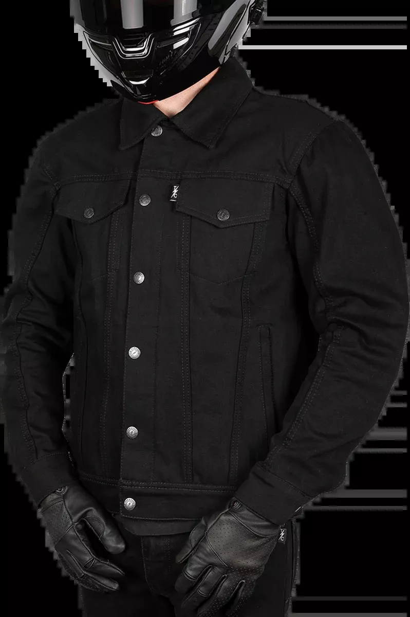 Highway v2 Denim Riding Jacket - Black - Medium