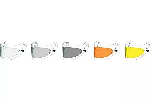 HJC HJ-20 Pinlock Shield Street Motorcycle Helmet Accessories – Amber/One Size