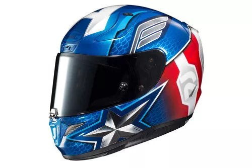 HJC RPHA 11 Pro Captain America Motorcycle Helmet