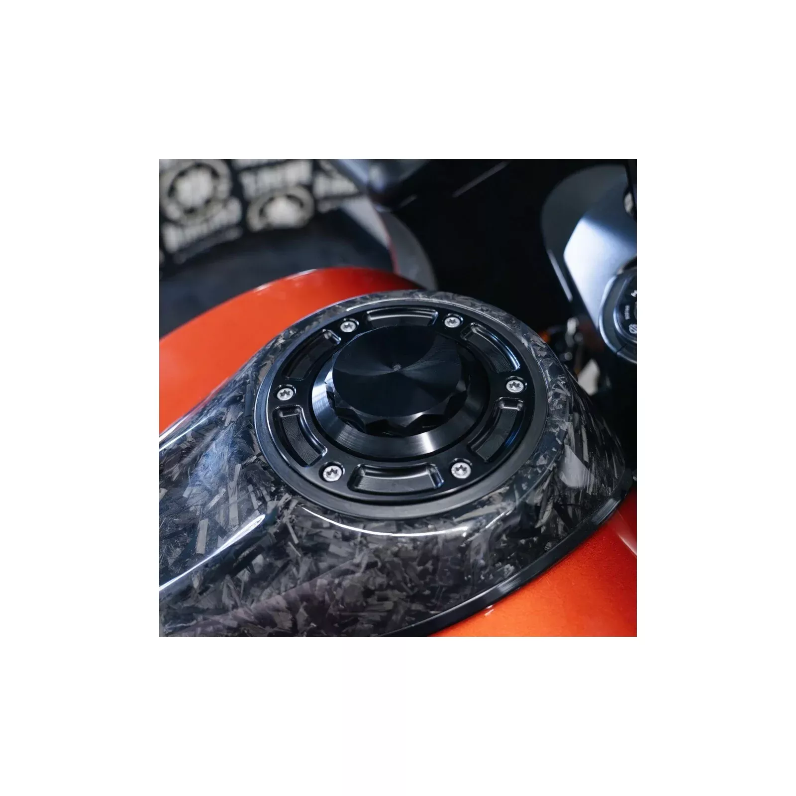 HOFMANN DESIGNS – 12 POINT GAS CAP ASSEMBLY BLACK CVO 23-24