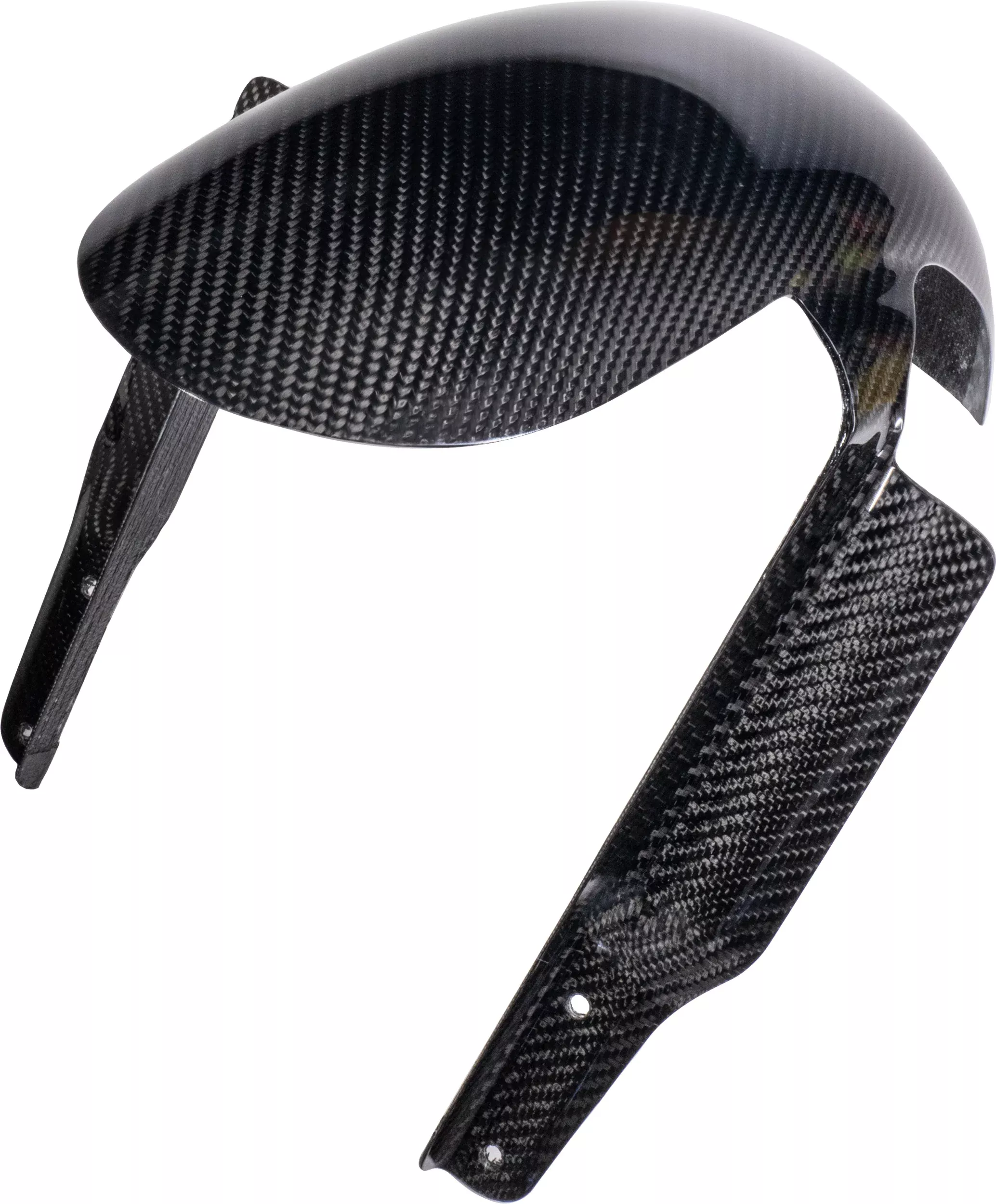 HOFMANN DESIGNS – CARBON FIBER FRONT FENDER M8 SOFTAIL W/INVERTED FRNT END – HDCF6101