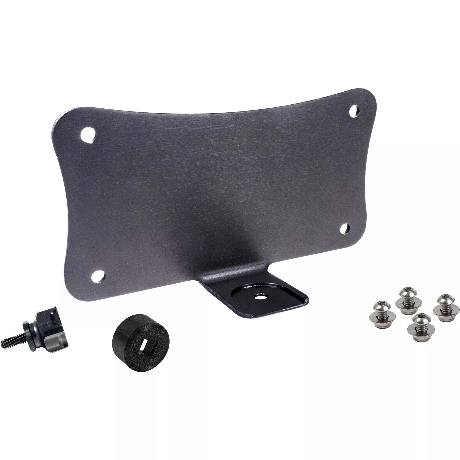 HOFMANN DESIGNS – UPRIGHT LICENSE PLATE MOUNT BLACK