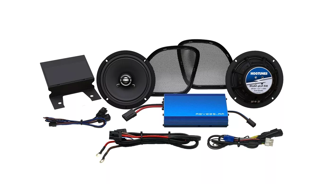 Hogtunes G4 RG Amp/Speaker Kit For Sharknose Fairing (2014-2023)