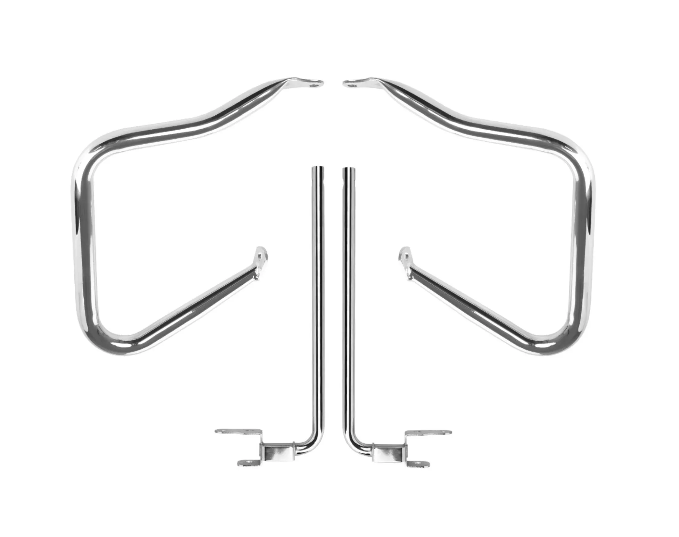 Hogworkz 1.25″ Pork Chop Saddlebag Guards for Harley-Davidson (Select 2023 and Newer Touring Models)