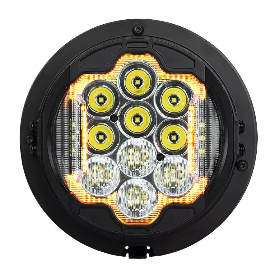 Hogworkz 7" Silvertooth™ Performance LED Headlight for Harley TOURING (1994-2025 SELECT MODELS)