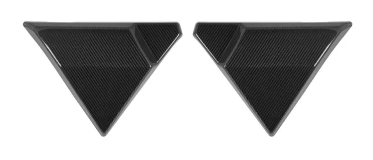 HogWorkz Carbon Fiber Chopped Side Covers For Harley Touring 2009-2025