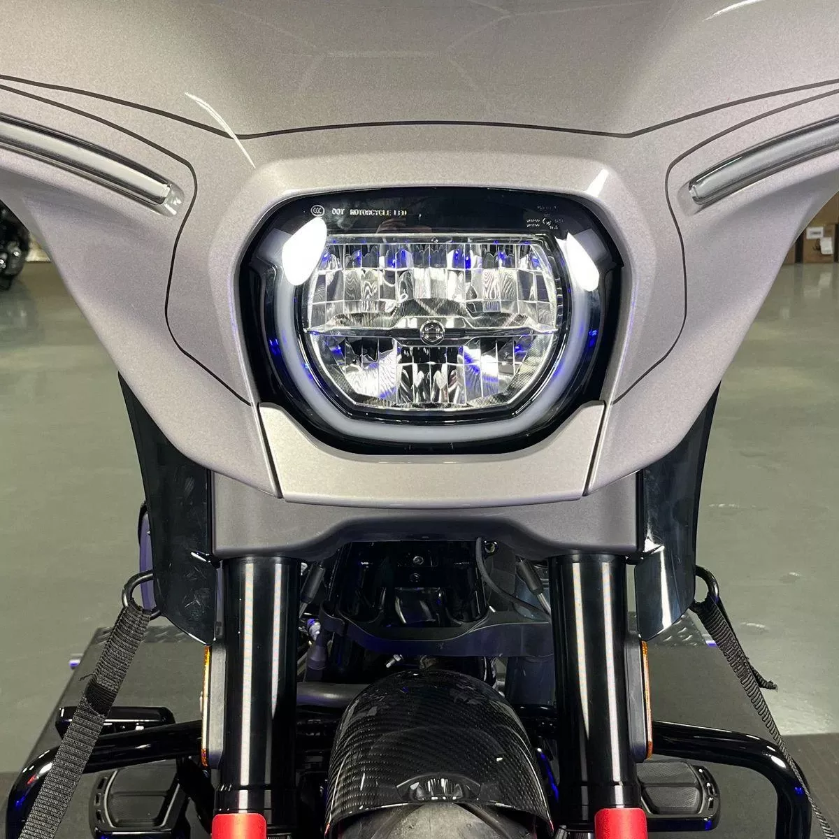 Hogworkz Color Matched Headlight Trim Panel for '23.5-26 Harley Davidson Street Glide Models