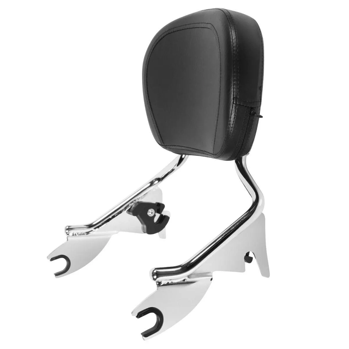 Hogworkz Detachable Shorty Sissy Bar Backrest for '09-26 Harley Davidson Touring (Select Finish)