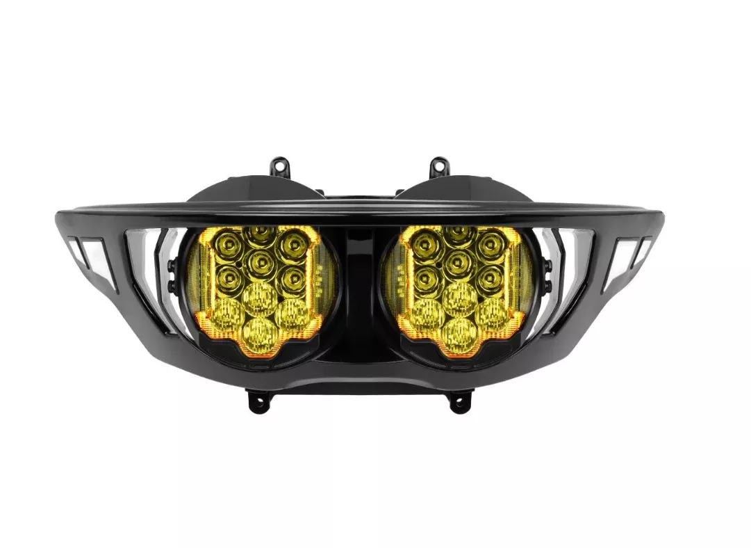 Hogworkz Goldtooth™ Performance LED Headlight for Harley ROAD GLIDE (2023.5 to Present)