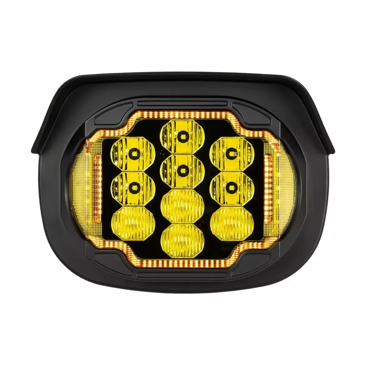 Hogworkz LED Goldtooth Performance Headlight for '23.5-26 Harley Davidson Street Glide Models