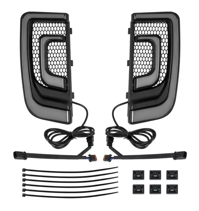 HogWorkz Lumipro Lower Vented Fairing LEDs For Harley Softail 2018-2026