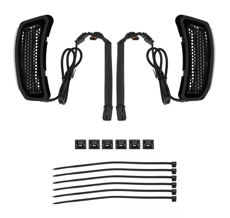 HogWorkz Lumipro Side Vent LED Lights For Harley Low Rider ST 2022-2026