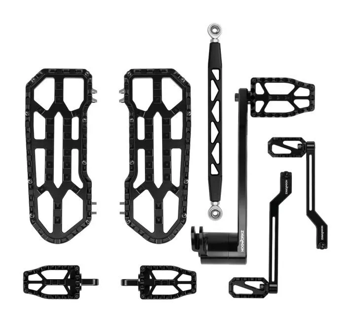 HogWorkz Performance MX Floorboard / Foot Control Kit For Harley Touring 2014-2026