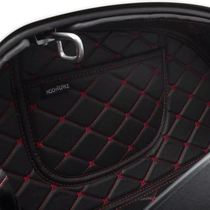 Hogworkz Saddlebag Liners for Color Matched Saddlebags for '18-24 Harley Davidson Lowrider/S, '22-24 Low Rider ST (Select Stitching Color)