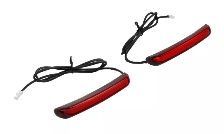 HogWorkz Slimz LED Saddlebag Lights For Hardline Chopped Saddlebags