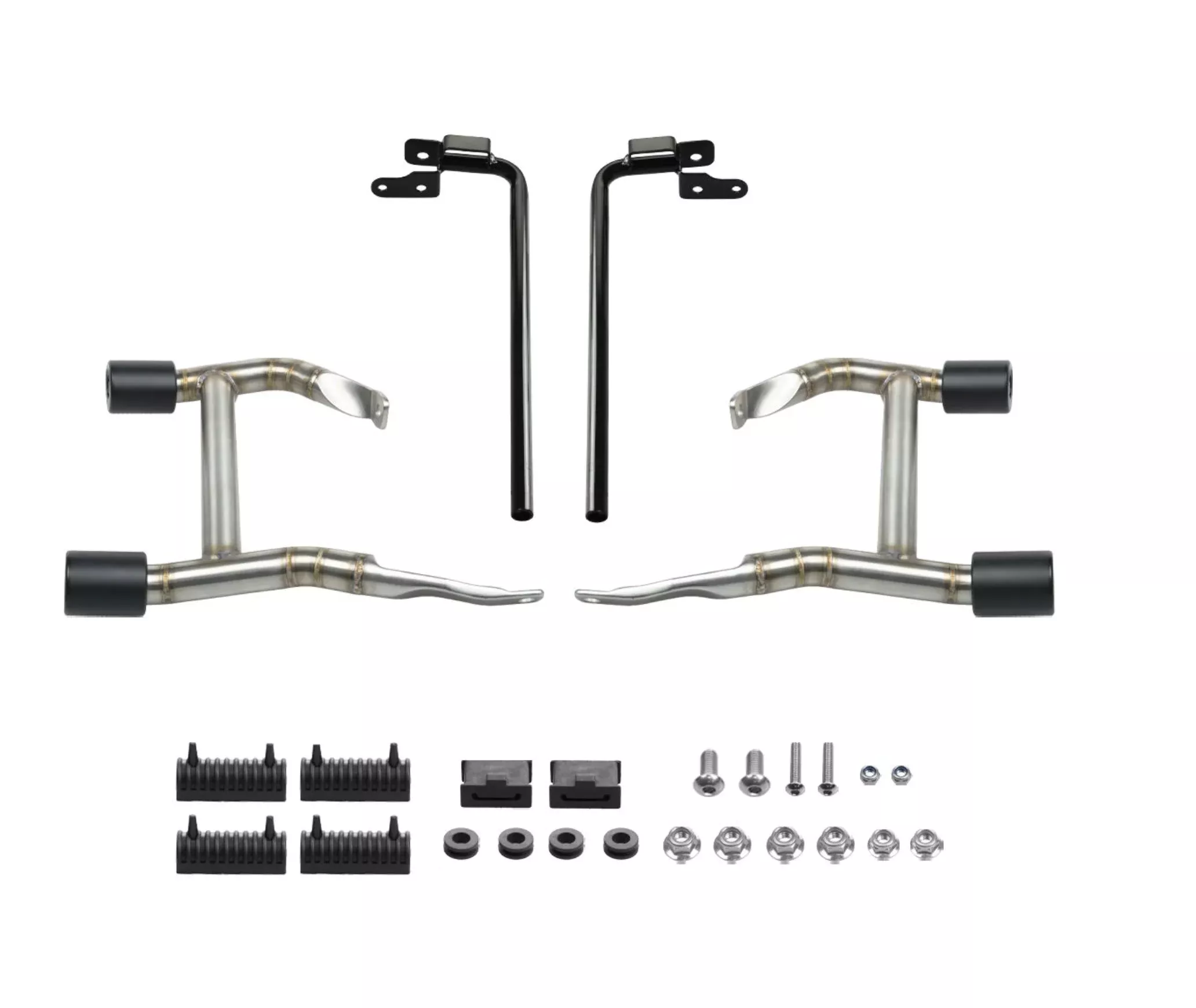 Hogworkz Stainless Double Barrel Saddlebag Guards for Harley-Davidson (Select 2023 and Newer Touring Models)