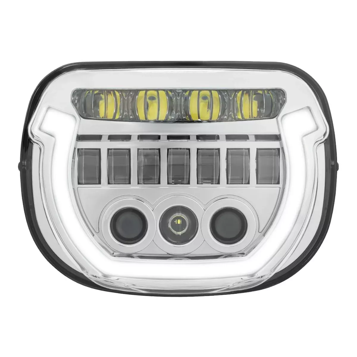 HogworkzChrome HALOMAKER™ LED Headlight for Harley Street Glide 23.5 to Present