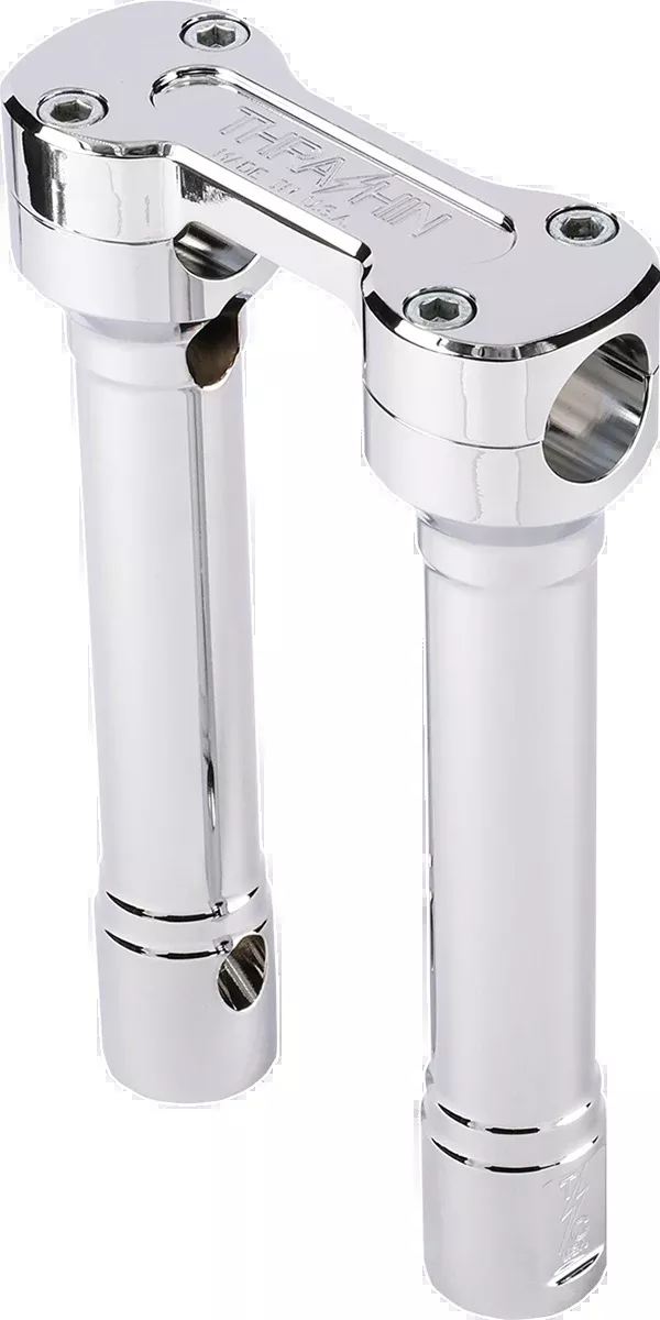 Hole Shot Risers - 8" - Chrome