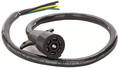 Hopkins Towing Solutions 20042 7-Way Molded Cable for Trailer Connections
