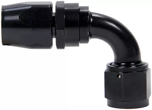 Hose End 90 Degree -10 Black ALL48278
