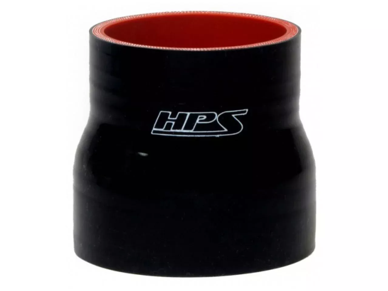 HPS 2″ – 2-3/4″ ID, 4″ Length, Silicone Straight Reducer Coupler Hose, High Temp 4-ply Reinforced, 51mm – 70mm ID, Black